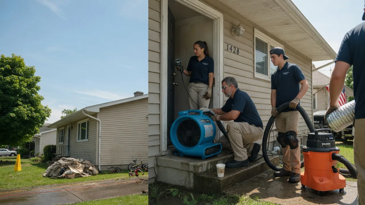 Water Damage Restoration in Leslie, MI near me